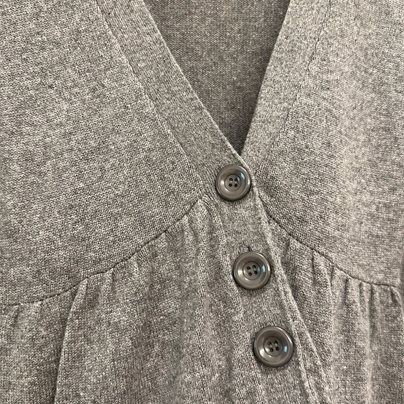 Aqua Cashmere Sweater, Size Small, Gray, Like New - Picture 4 of 4